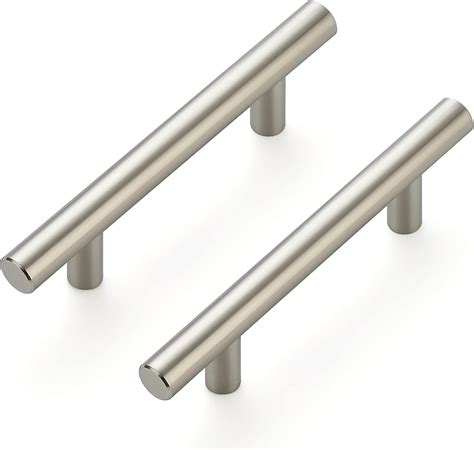 stainless steel bone cabinet hanles|ravinte nickel cabinet handles.